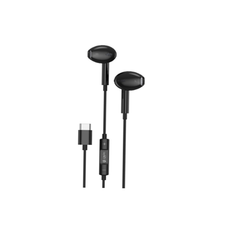 هندزفری سیمی USB-C پرودو مدل Soundtec Stereo Earphone