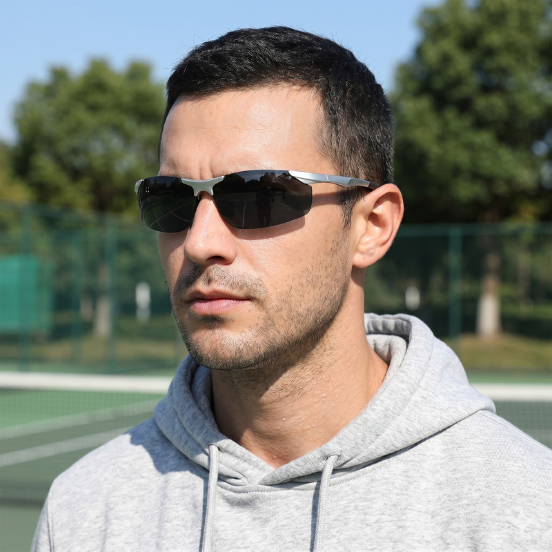 عینک ورزشی مدل 8179 Polarized Metal مناسب برای انواع ورزشها