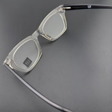 فریم عینک طبی ویفرر (Wayfarer) گپ مدل 8002C3 Transparent Pearl River مناسب برای صورت بیضی، گرد