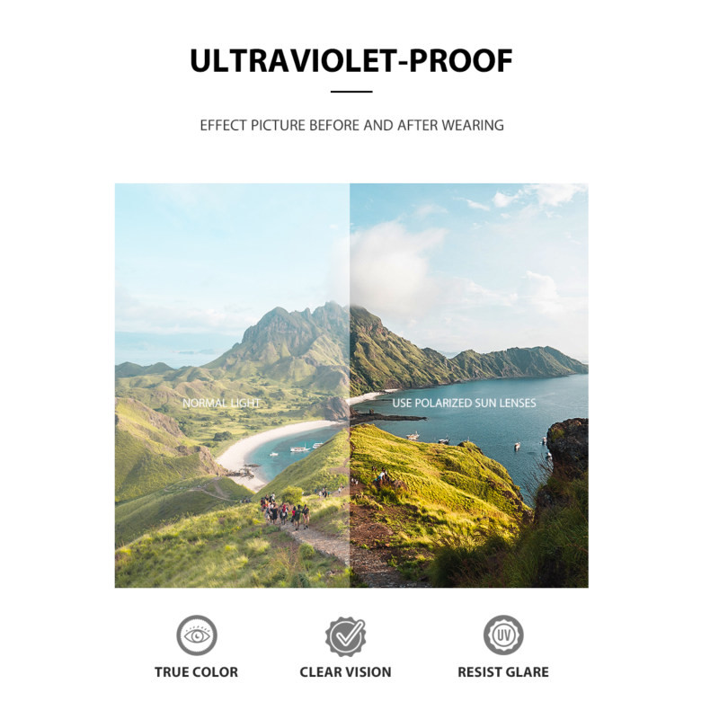 عینک آفتابی مستطیلی مورل مدل 78043C3POLARIZED