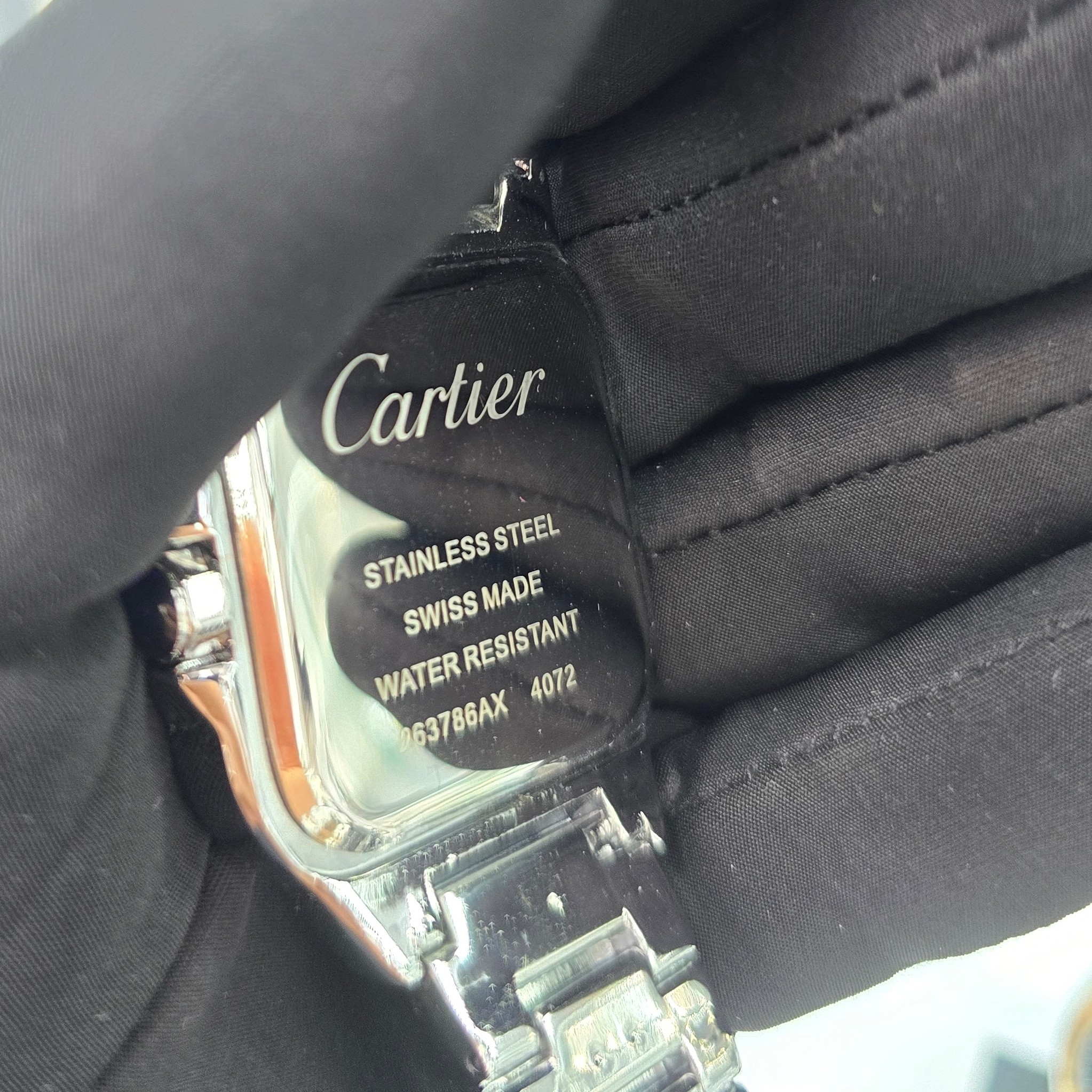 ساعت مچی مردانه کارتیه Cartier عدد رومی