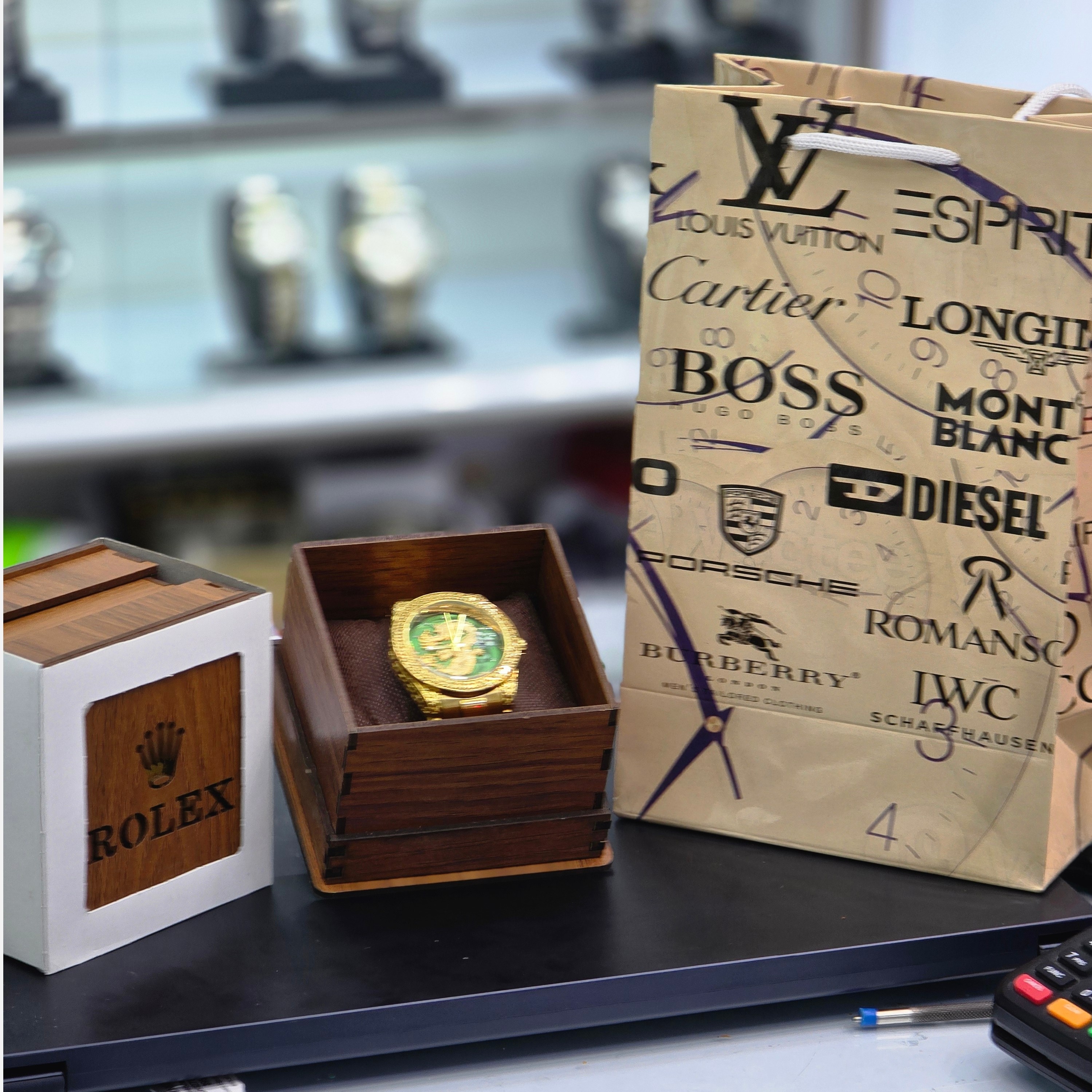 ساعت مردانه رولکس طرح دراگون (اژدها)