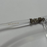 عینک بلوکات کروم هارتز کریستالی نقره ای Chrome Hearts 2273 - کیفیت مستر