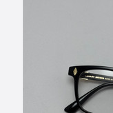 عینک بلوکات کروم هارتز مشکی طلایی Chrome Hearts 2272 - کیفیت مستر