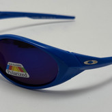 عینک آفتابی پلاریزه اوکلی مدل Oakley Eye Jacket Redux بیضی آبی