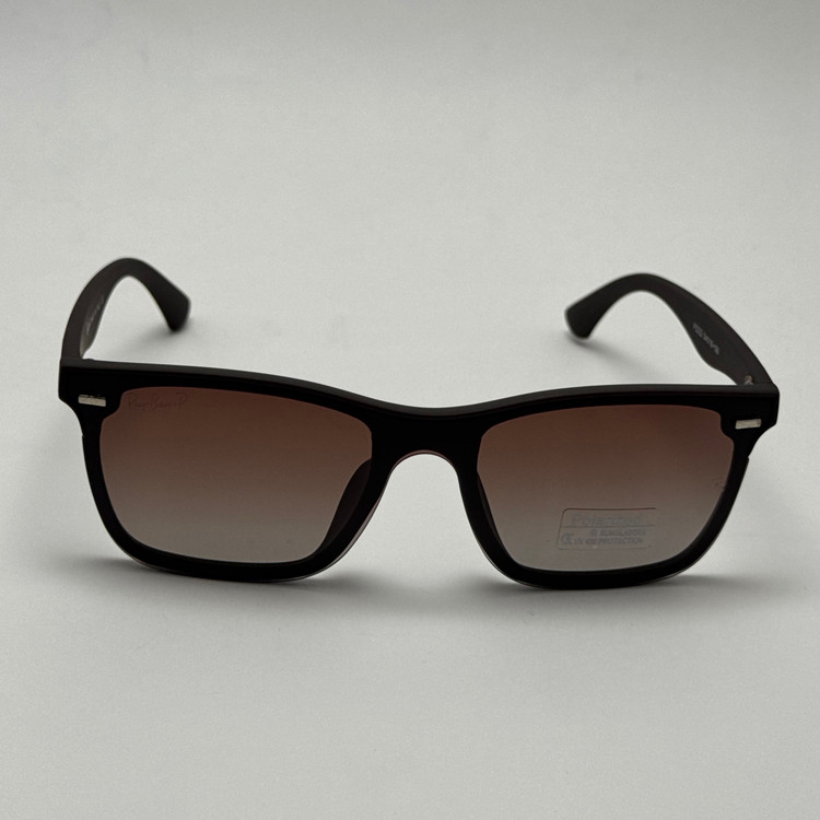 عینک آفتابی پلاریزه ریبن rayban قهوه ای کد p2222
