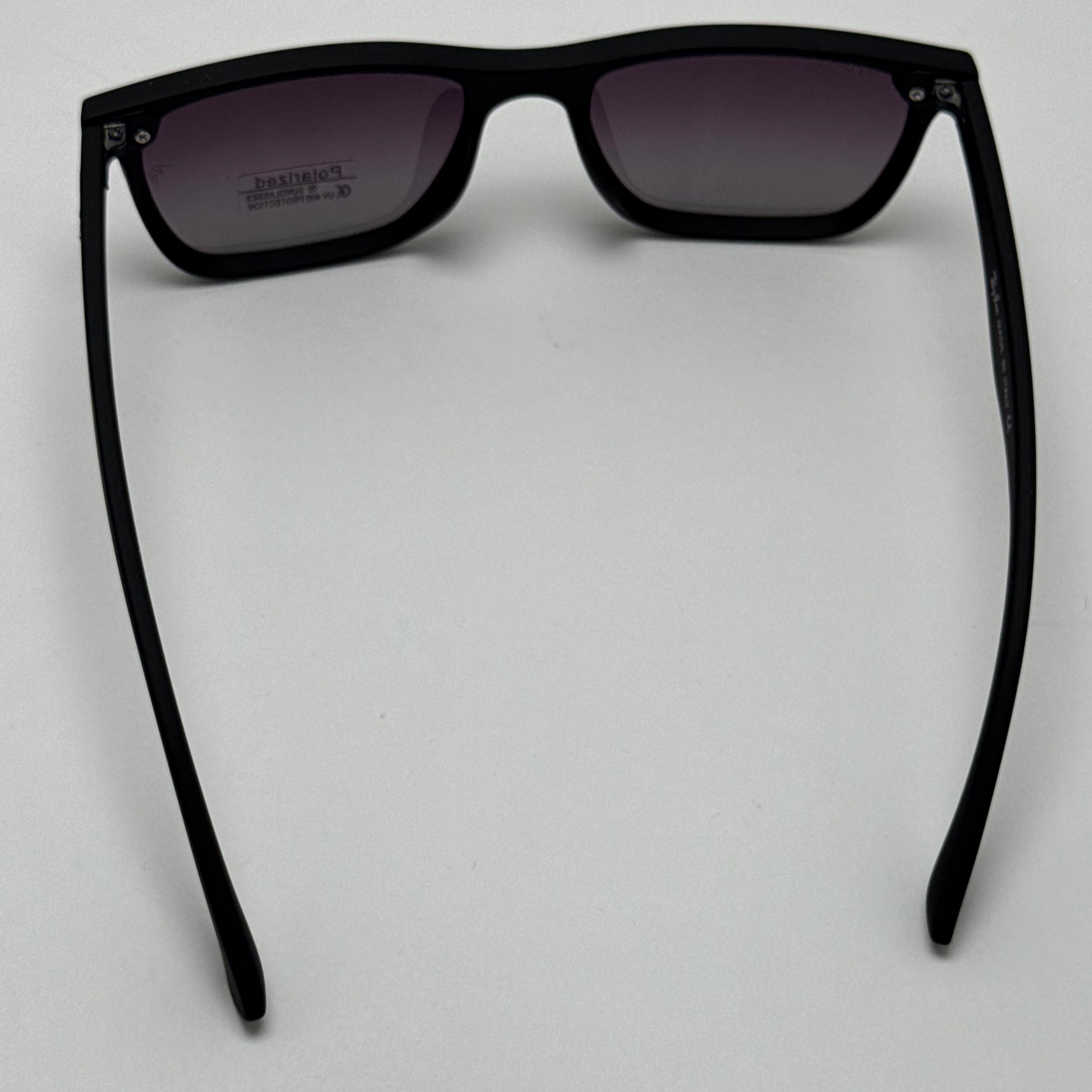 عینک آفتابی پلاریزه ریبن rayban تمام مشکی کد p2222