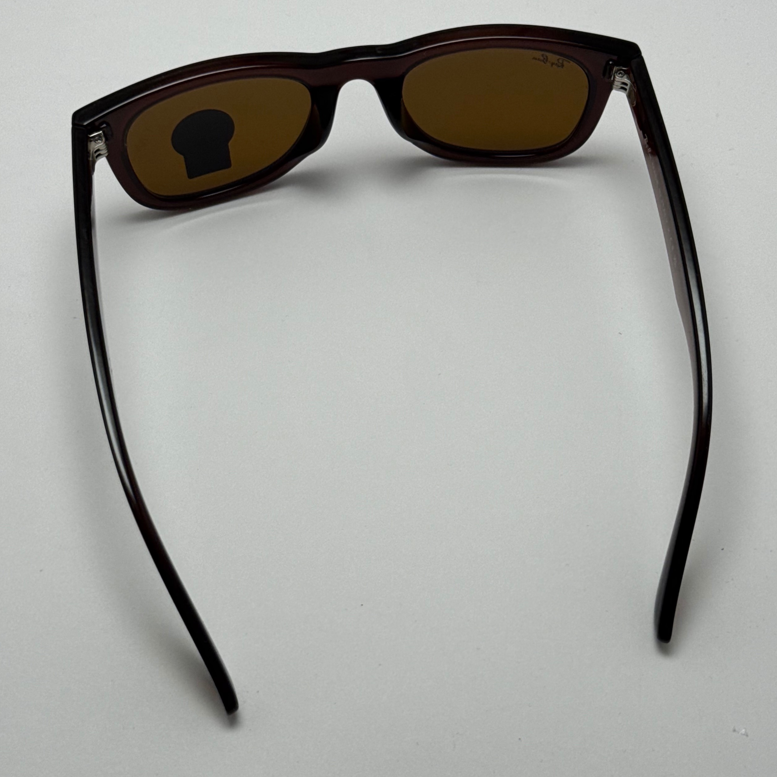 عینک آفتابی ریبن ویفرر شیشه سنگ قهوه ای به همراه پک کامل ریبن Rayban WAYFARER RB 0502S