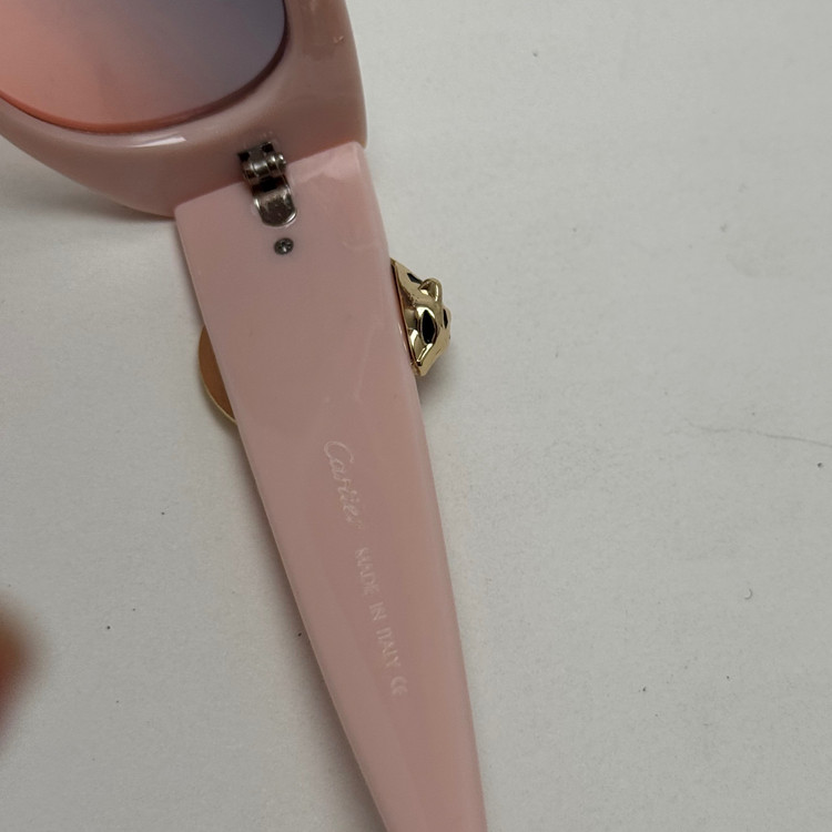عینک آفتابی زنانه لاکچری کارتیر Panthere De Cartier صورتی