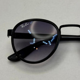 عینک آفتابی گرد ریبن فراری مشکی با پک کاملRayban Ferrari RB3705