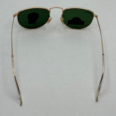 عینک آفتابی ریبن rayban شیشه سنگ سبز طلایی کد rb 3958 - فول پک