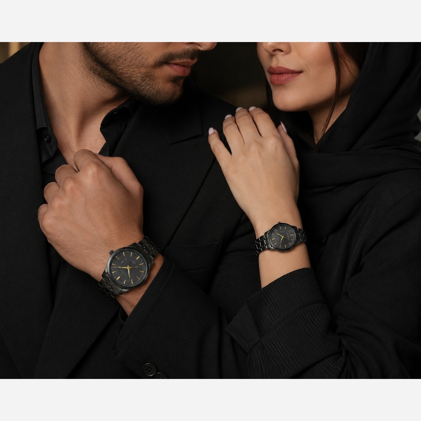 ساعت استیل ست رومانسون کدR5 ،ارسال،جعبه و باطری رایگان