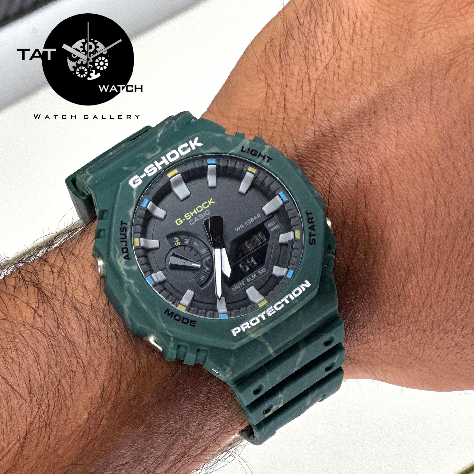 ساعت مردانه زنانه جی شاک Ga2100 موتور ژاپن یکسال گارانتی جعبه کاسیو G-Shock ساعت مچی