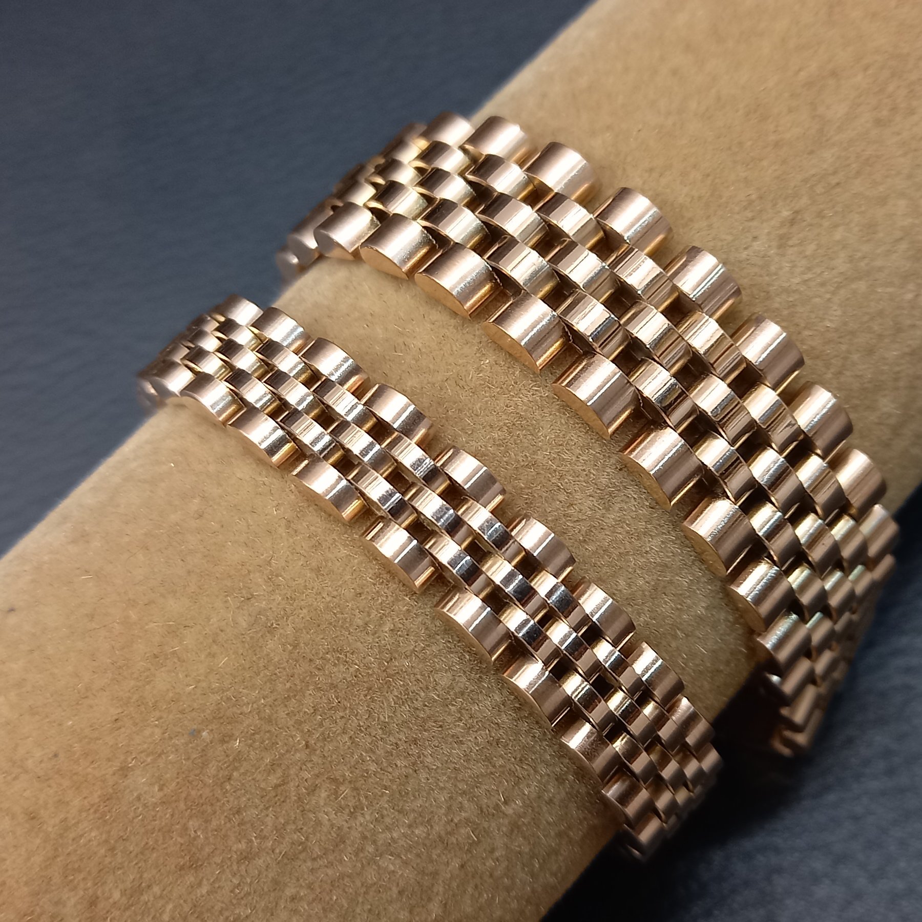 ست دستبندرولکس رزگلد