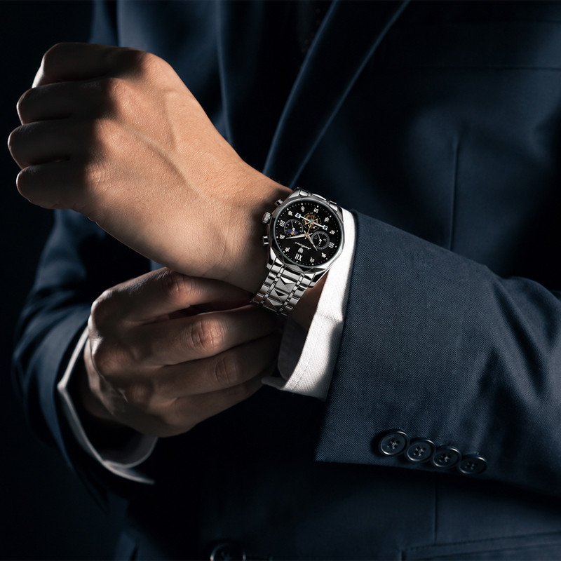 ساعت مچی عقربهای کوارتز مردانه پوداگار مدل Prestige Dial 996