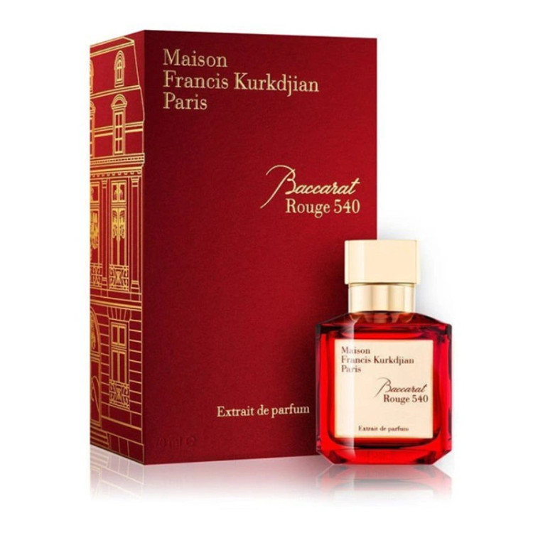 عطر باکارات رژ اکستریت یونیسکس Baccarat Rouge 540 Extrait de Parfum درجه 1 سوئیس (پس کرایه)