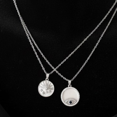 گردنبند زنانه طرح خرچنگ قرمز مینا کاری شده رنگ کاملا ثابت کد zmc (پس کرایه)