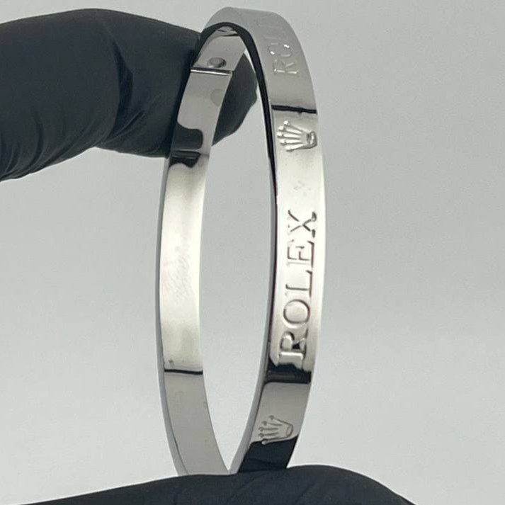 دستبند اسپرت رولکس Rolex استیل عیار 316 رنگ ثابت کیفیت عالی ضد حساسیت کد zki (پس کرایه)