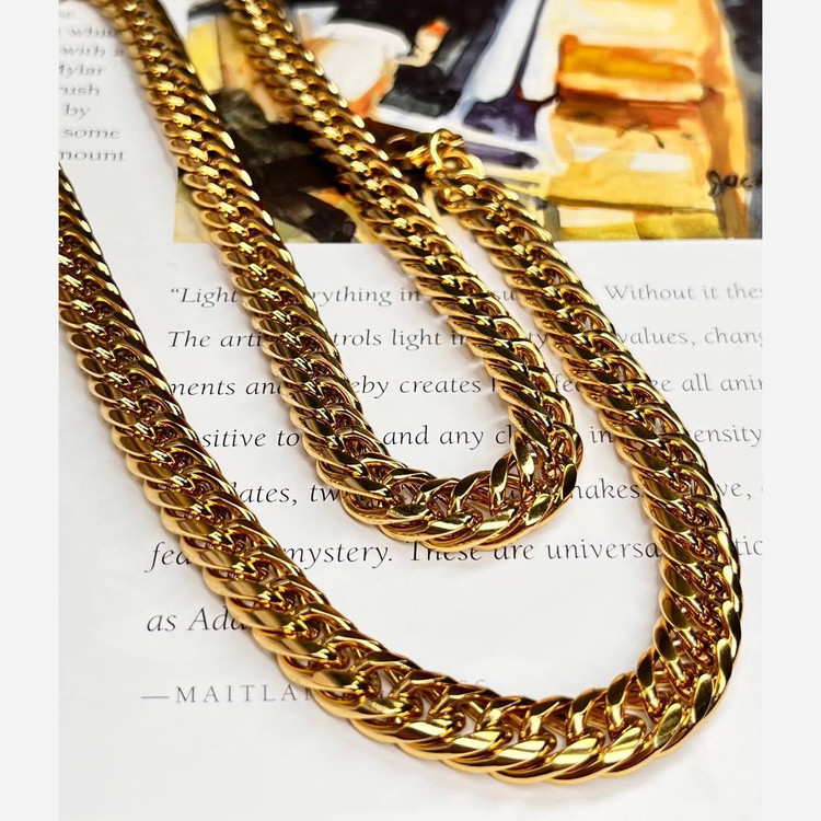 گردنبند مردانه مدل کارتیه Cartier جنس استیل عیار 316 رنگ کاملا ثابت کد ztk (پس کرایه)
