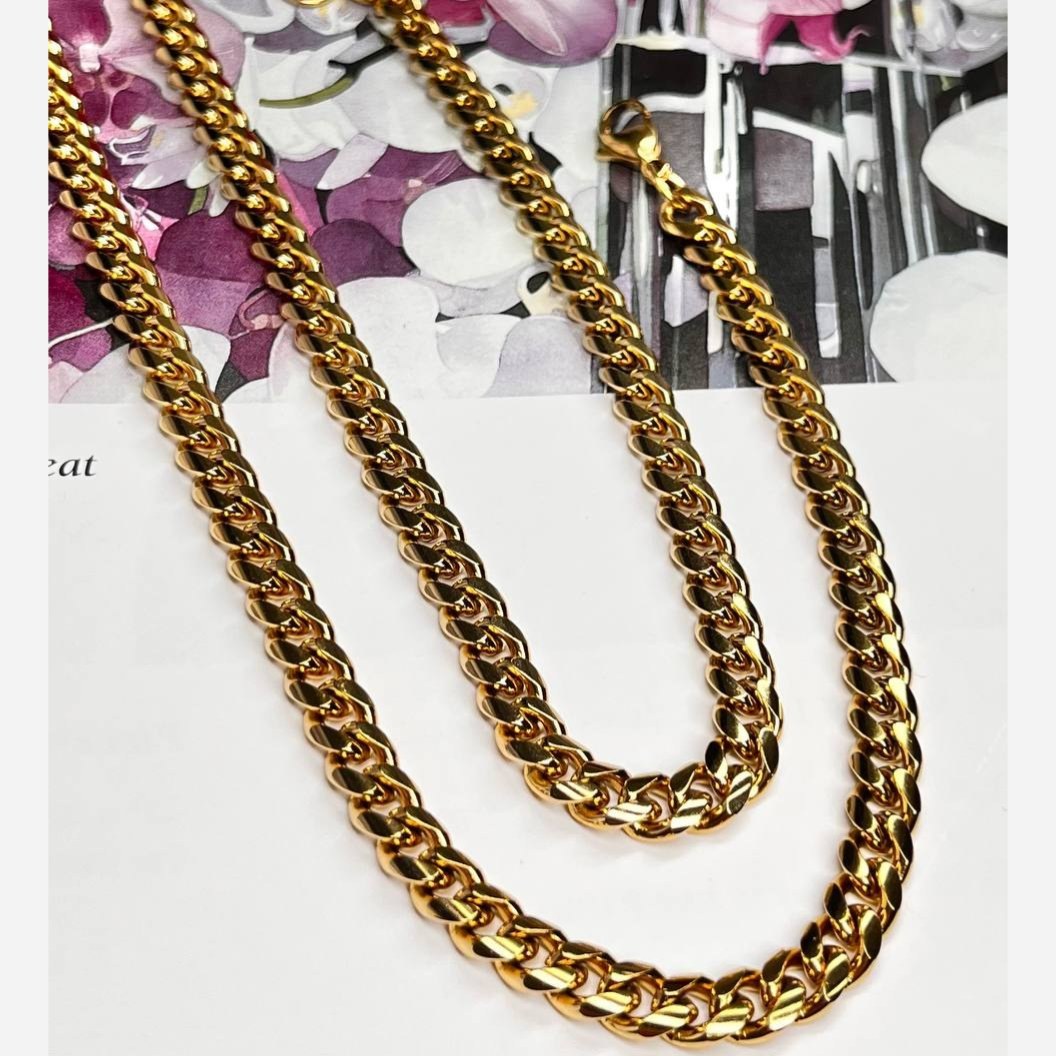 گردنبند مردانه مدل کارتیه Cartier جنس استیل عیار 316 رنگ ثابت کد ztk (پس کرایه)