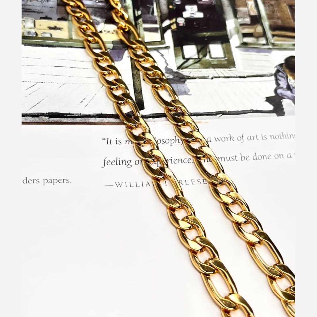 گردنبند مردانه طرح کارتیه Cartier جنس استیل عیار 316 رنگ ثابت کد ztk (پس کرایه)