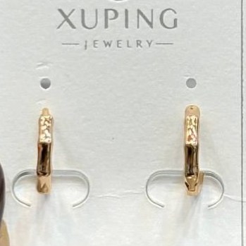 گوشواره ژوپینگ XUPING زنانه طرح بامبو رنگ ثابت کد gy (پس کرایه)