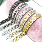 دستبنداستیل مردانه طرح کارتیر cartier رنگ ثابت کد mp
