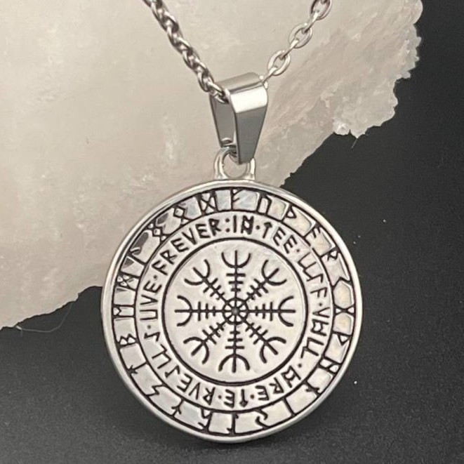 زنجیر و آویز پلاک استیل مردانه طرح گرگ طرح قلب رنگ ثابت تنوع طرح کد ki