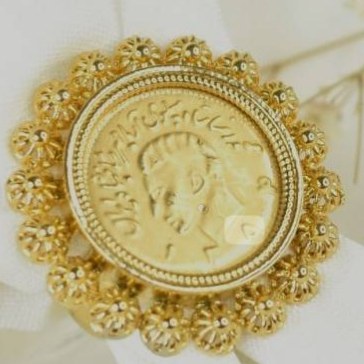 انگشتر زنانه طرح طلا مدل شمایل فری سایز freesize رنگ ثابت کد gy