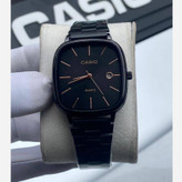 ساعت مچی کاسیو CASIO مربعی تاریخ دار بدنه کاملا استیل و رنگ ثابت کد KI