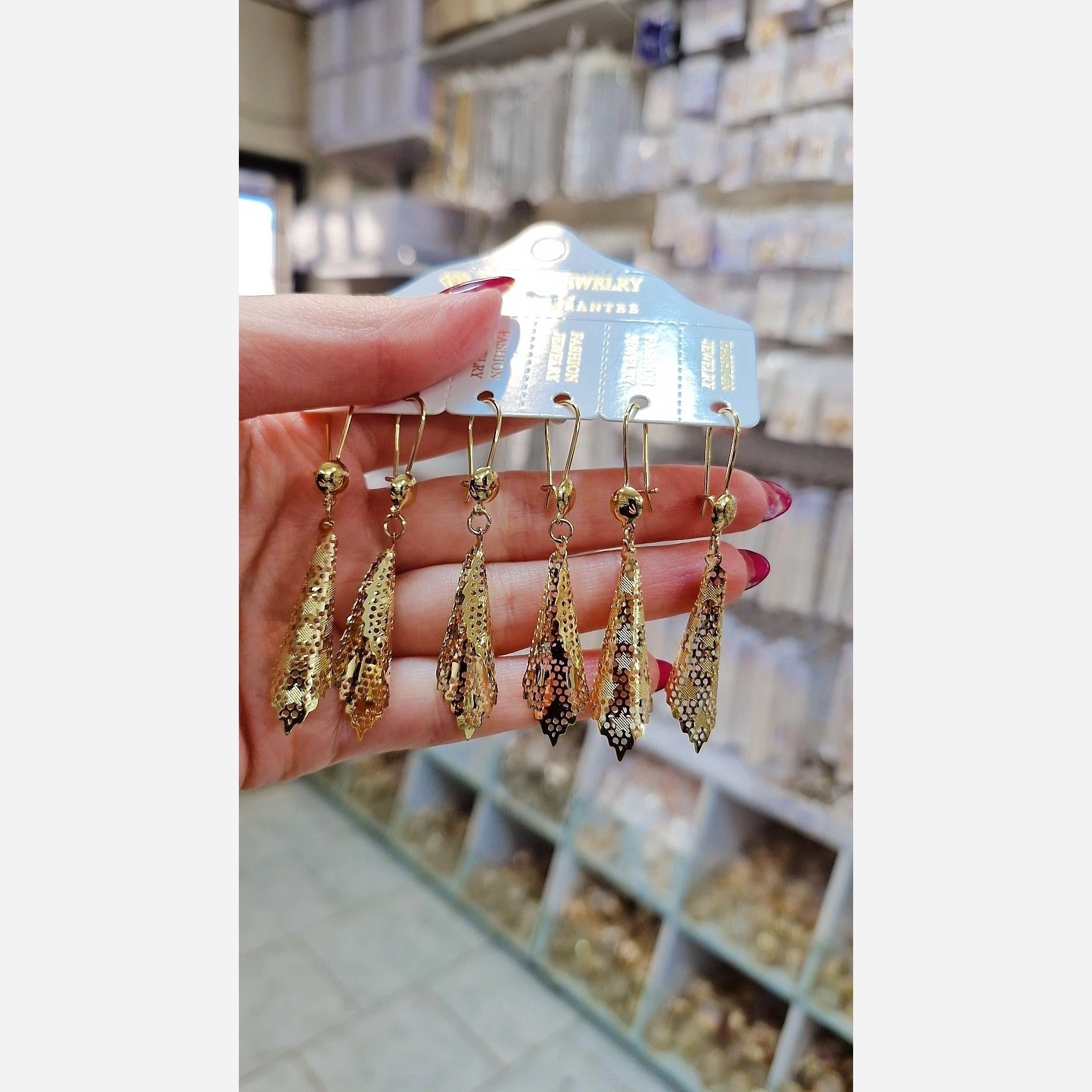 گوشواره خارجی ضد حساسیت مقاوم به تغییر رنگ