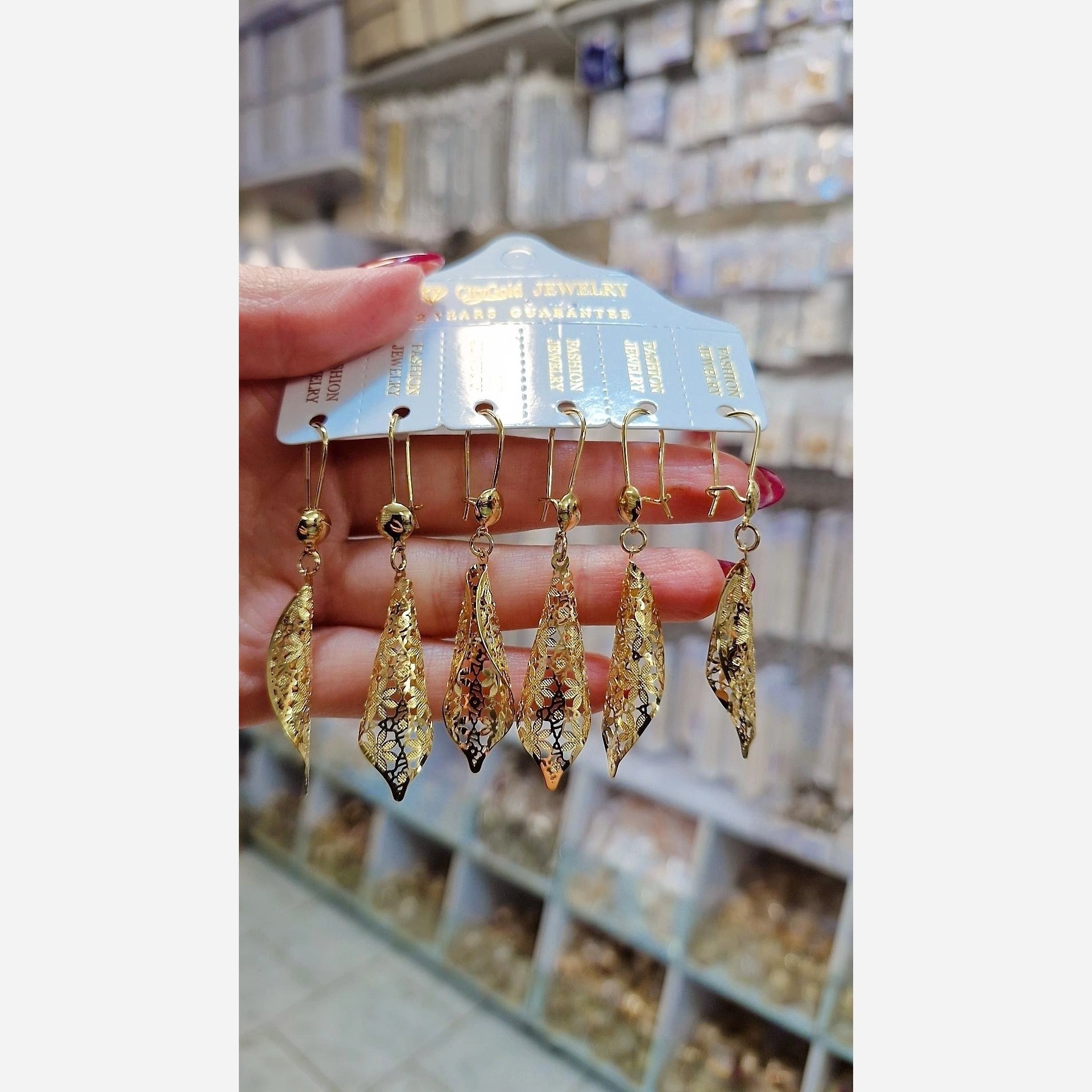 گوشواره خارجی ضد حساسیت مقاوم به تغییر رنگ