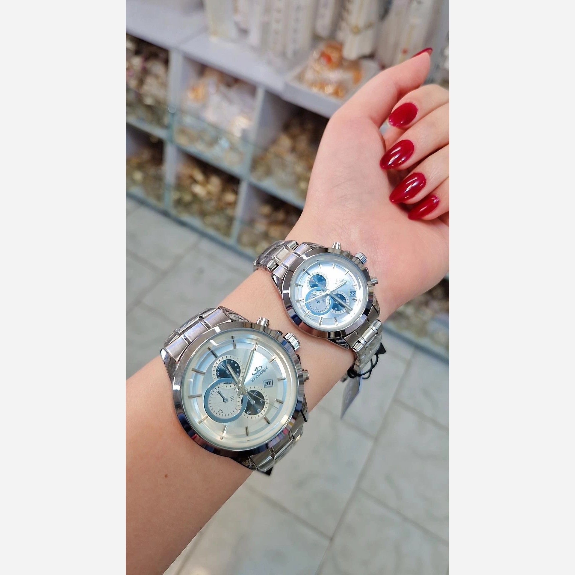 ساعت ست زنانه مردانه رنگ ثابت