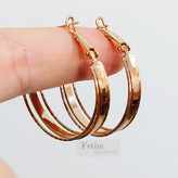 گوشواره حلقه ایی ژوپینگ اصل
