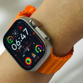 ساعت هوشمند 49 میلی متری میکروویر مدل W69-Watch Ultra بند سیلیکونی