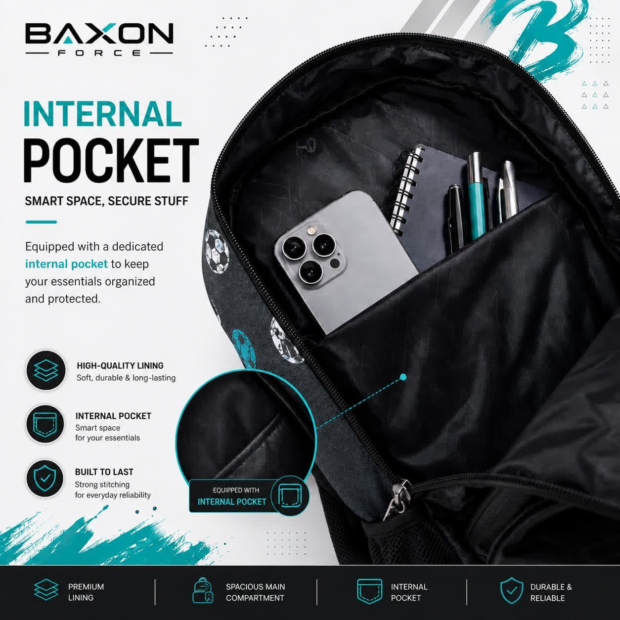 کوله پشتی مدرسه توریث مدل NKP-1547 به همراه جامدادی