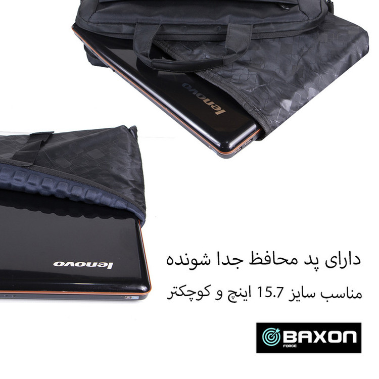 کیف لپ تاپ بگسون فورس مدل ALS-1606 مناسب برای لپ تاپ 14.1 تا 15.6 اینچی