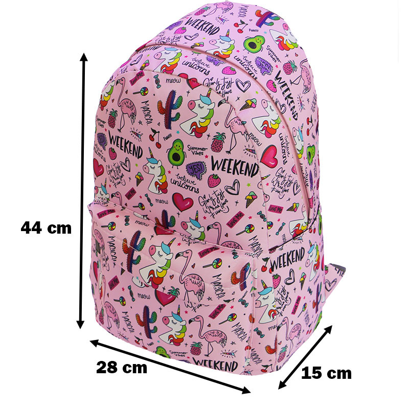 کوله پشتی دخترانه توریث مدل RXZ-281