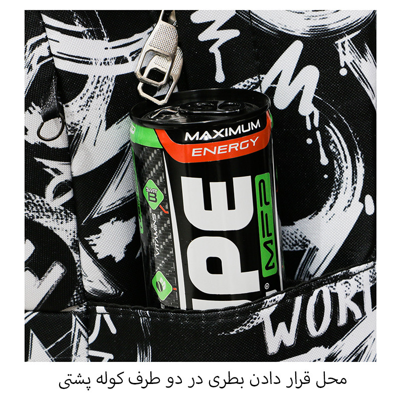 کوله پشتی پسرانه توریث مدل GG-150003