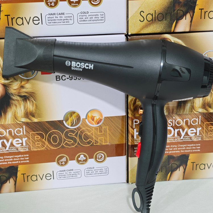 سشوار بوش آلمان (9000w) (ارسال رایگان) (موتور سنگین) BC-9530