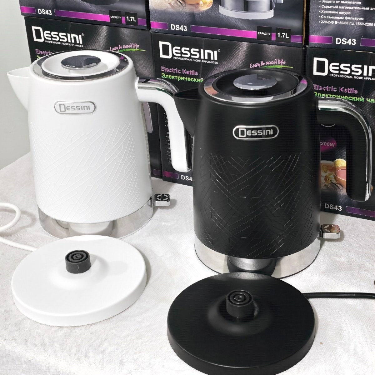 کتری برقی دسینی ایتالیا (ارسال رایگان) 2200w (1.7 لیتر) DS-43