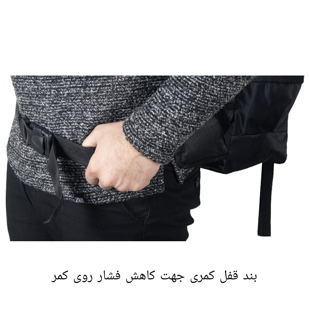 کوله پشتی مسافرتی 55 لیتری بزرگ koo7 پک 5 عددی کوله پشتی کوهنوردی کوله پشتی اربعین کوله کوهی کیف دوشی