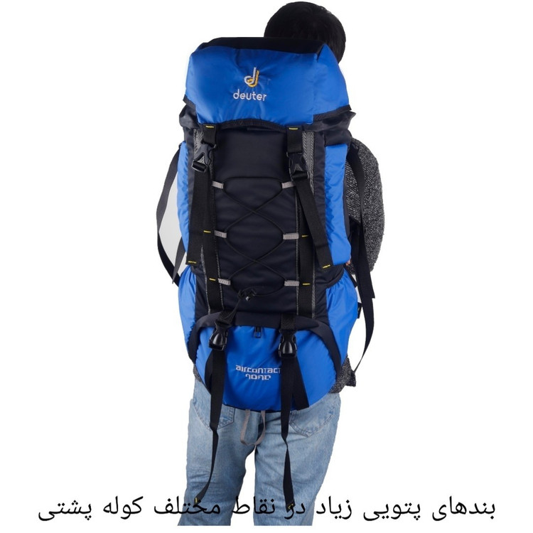 کوله پشتی کوهنوردی 60 لیتری مدل rzz-dtr pro 1