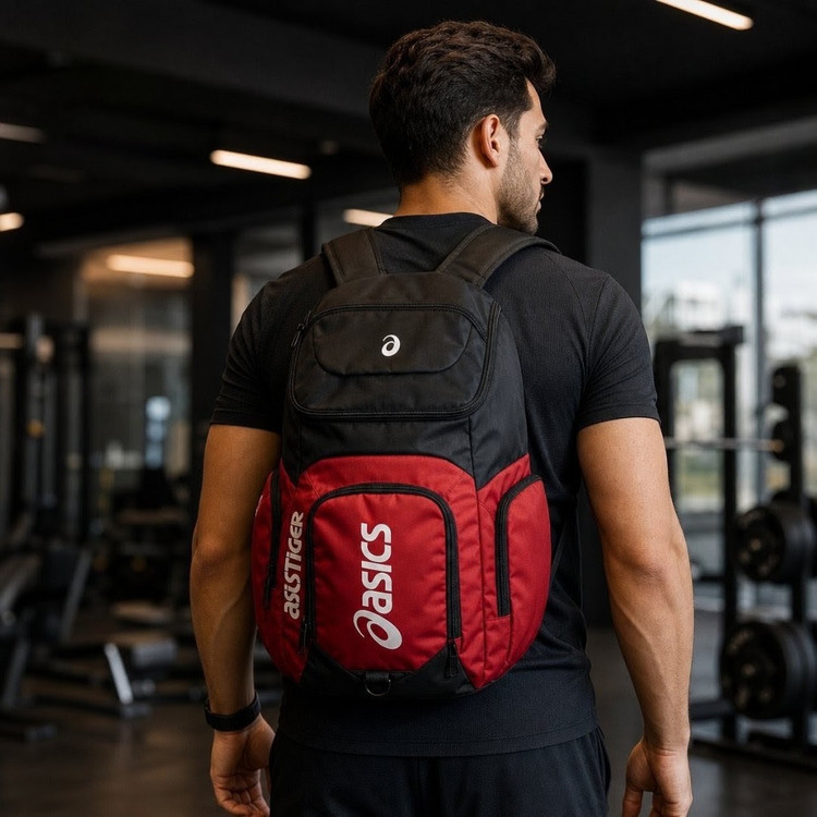 کوله پشتی ورزشی حرفه ای(اربعینی) Dravalter مدل اسیکس (Asics) مدل Tiger - پارچه ضدآب و جادار