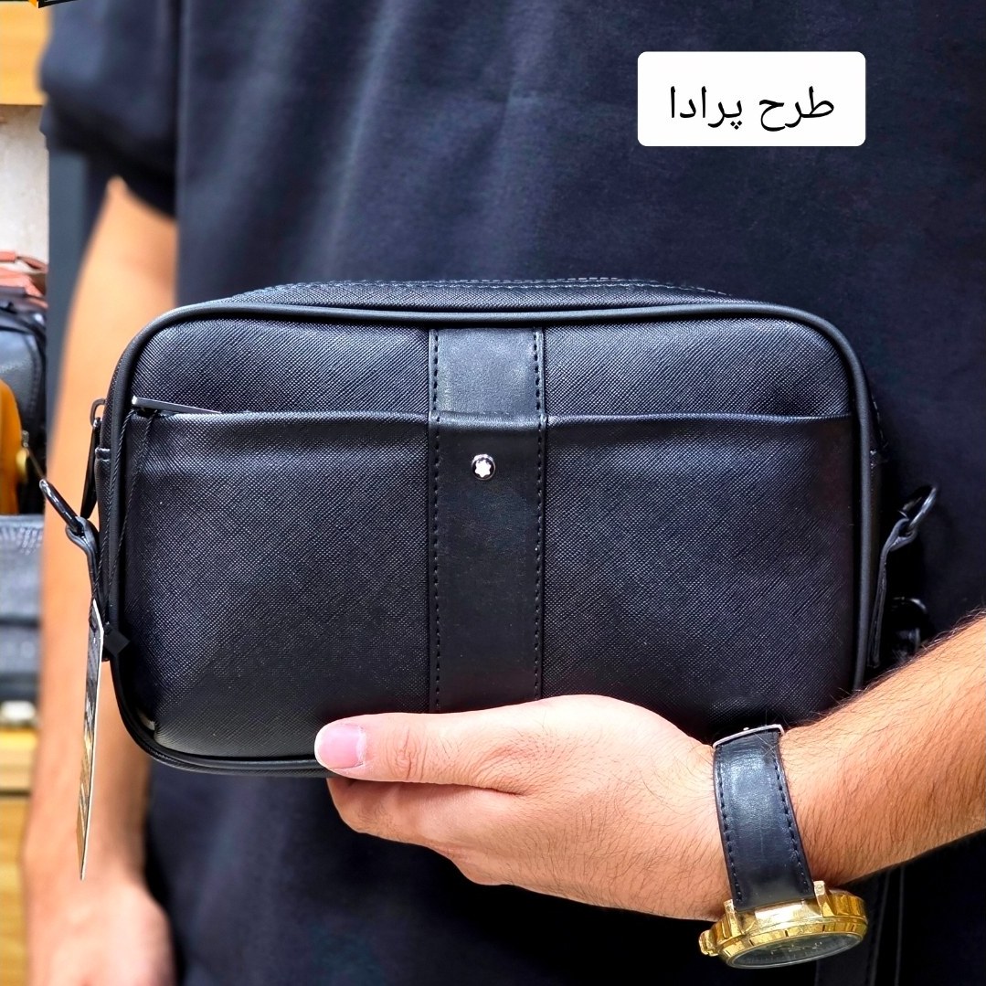 کیف دستی دوشی مونت بلانک (MONTBLANC) کد 3274