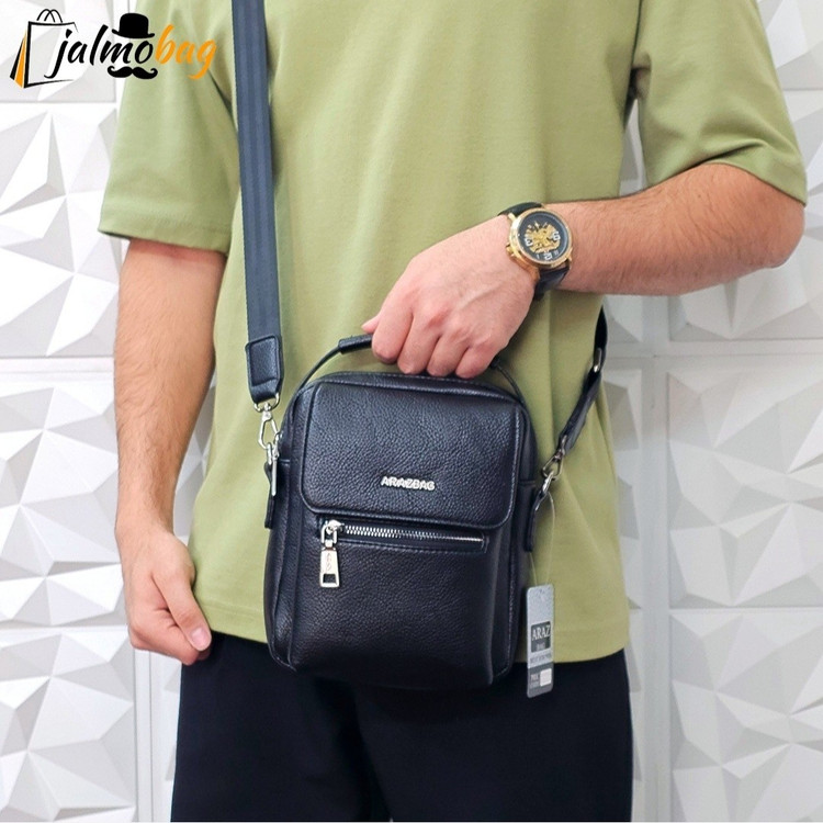کیف دستی دوشی چرم خارجی کد 2088