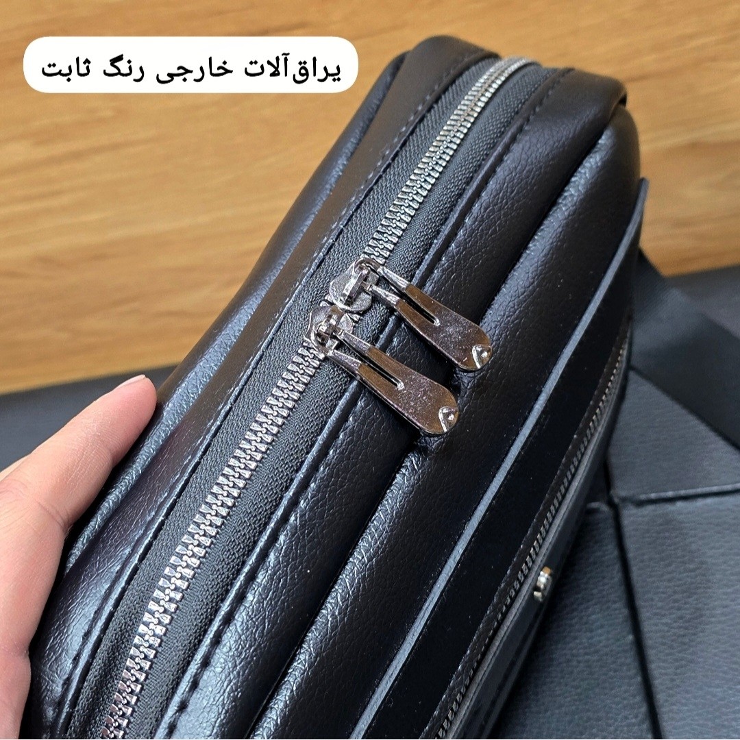 کیف دستی دوشی پاسپورتی مونت بلانک (MONT BLANC) کد 3238
