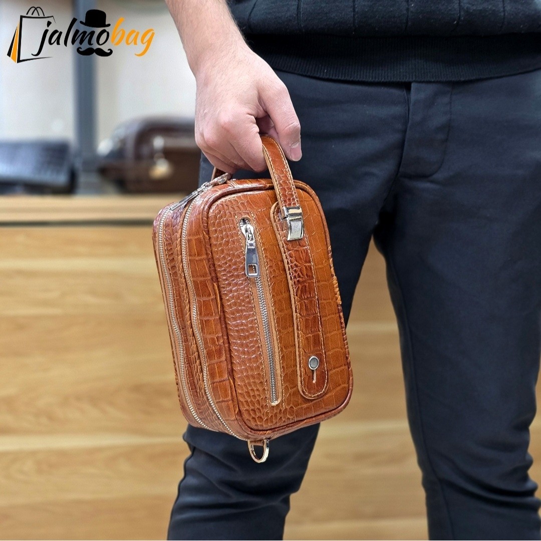 کیف دستی دوشی (شوزبگ) چرم طبیعی کد 3240