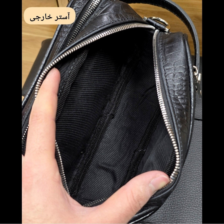 کیف دستی دوشی (شوزبگ) چرم طبیعی کد 3240