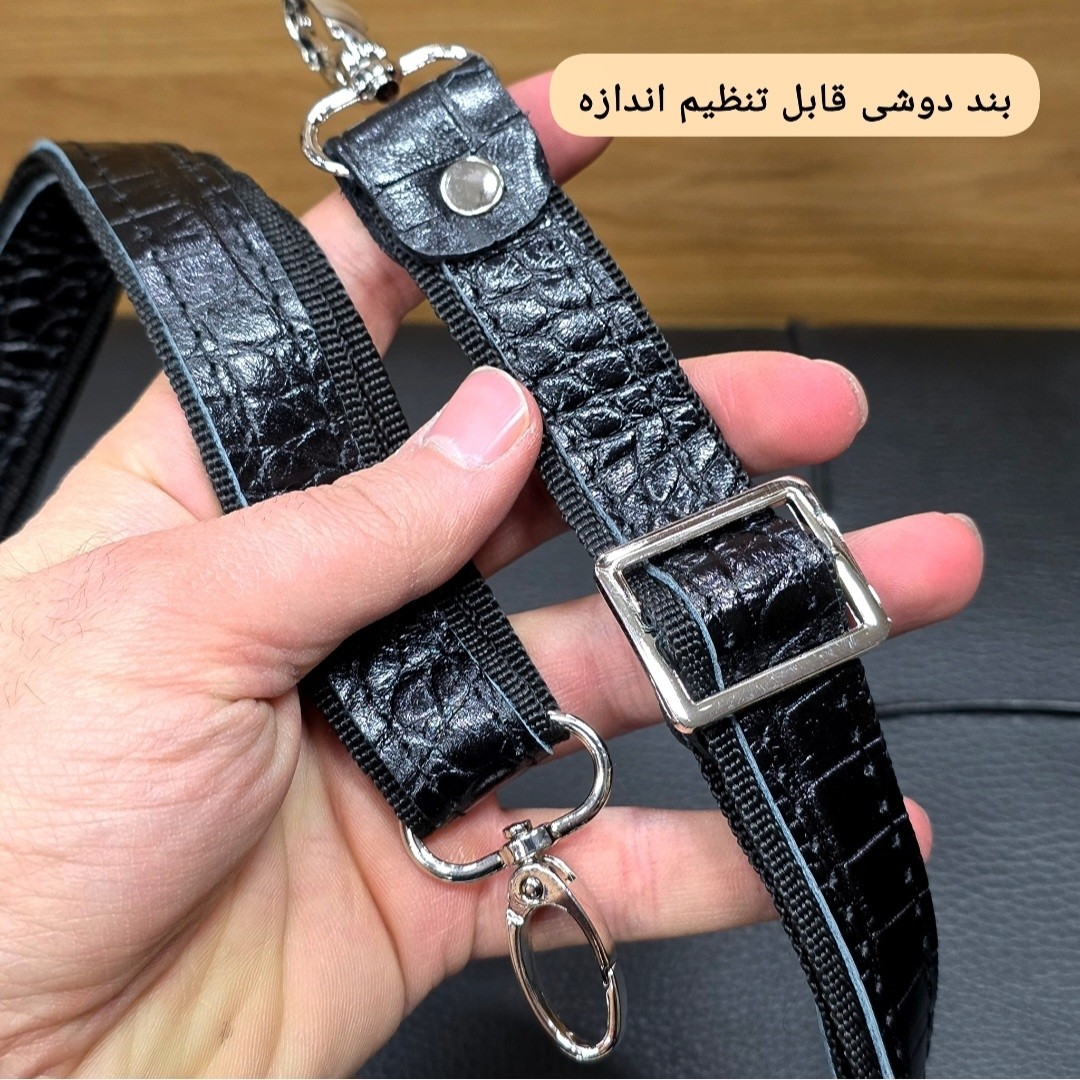 کیف دستی دوشی (شوزبگ) چرم طبیعی کد 3240